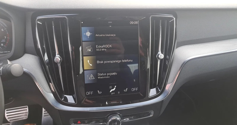 Volvo S60 cena 105900 przebieg: 156573, rok produkcji 2020 z Konstantynów Łódzki małe 106